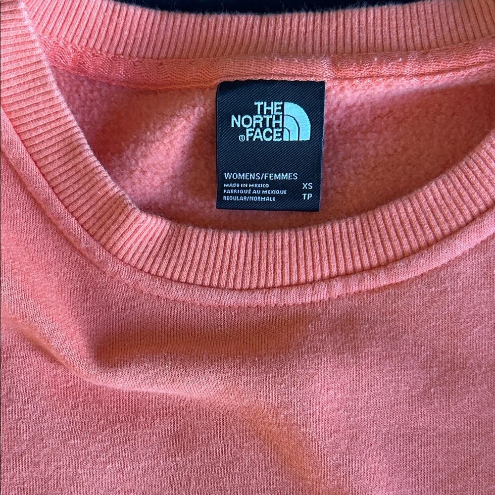 The North Face Orange/Salmon Crew Sweatshirt